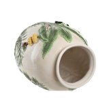 Vase Home ESPRIT Gr�n Beige Keramik Fugle Tropisk 26 x 26 x 33 cm #3