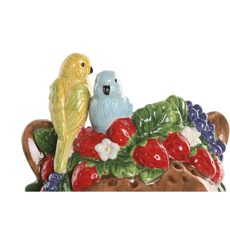 Vase Home ESPRIT Brun Keramik Tropisk 16 x 16 x 38 cm #2