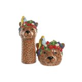 Borddekoration Home ESPRIT Brun Tropisk 25 X 23 X 23,5 CM #4