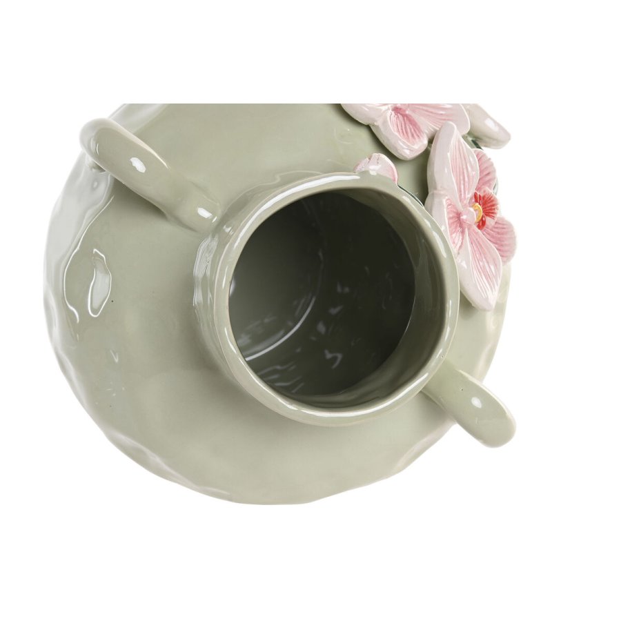 Vase Home ESPRIT Gr�n Pink Keramik Orientalsk 21 x 21 x 27 cm #3