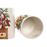 Vase Home ESPRIT Hvid R�d Gr�n Keramik Urban Peber 22 x 22 x 28 cm (2 enheder) #3