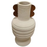 Vase Home ESPRIT Brun Beige Terrakotta Mangotr 28 x 28 x 33 cm #1