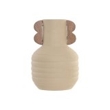 Vase Home ESPRIT Brun Beige Terrakotta Mangotr #1