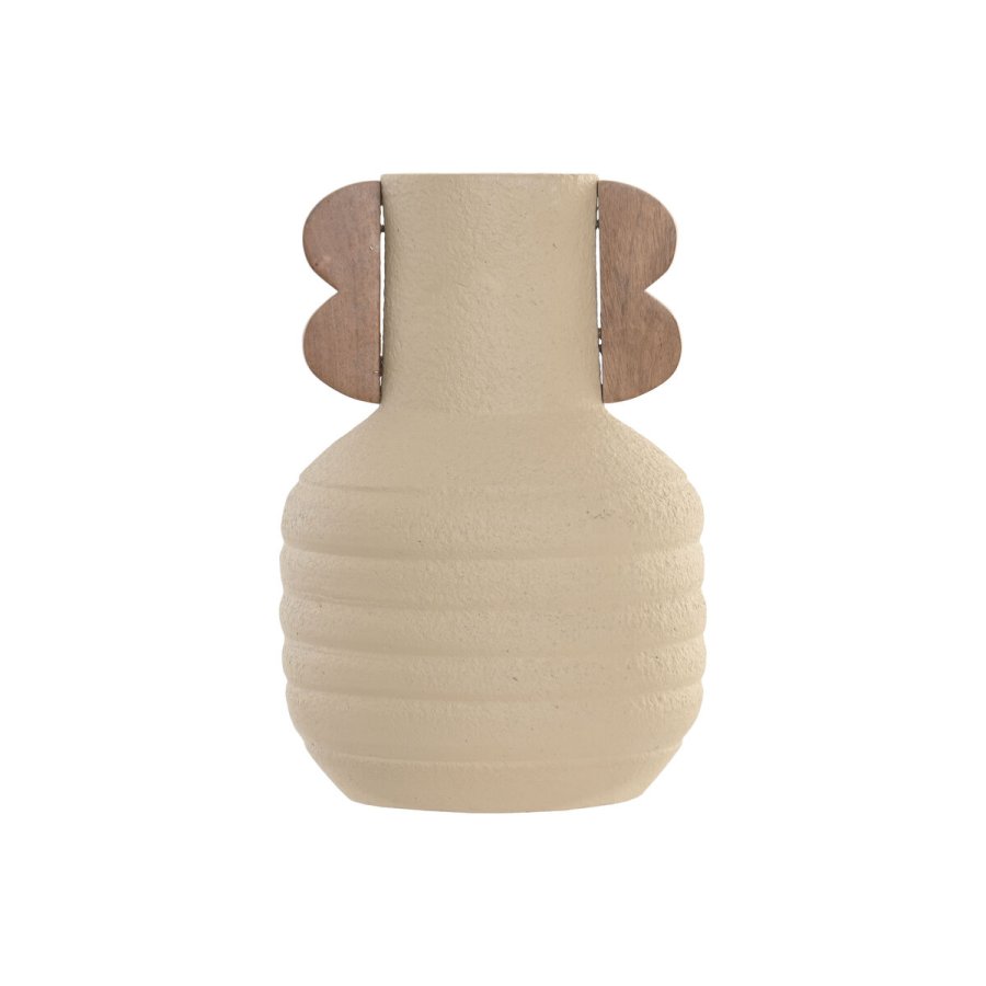 Vase Home ESPRIT Brun Beige Terrakotta Mangotr #1