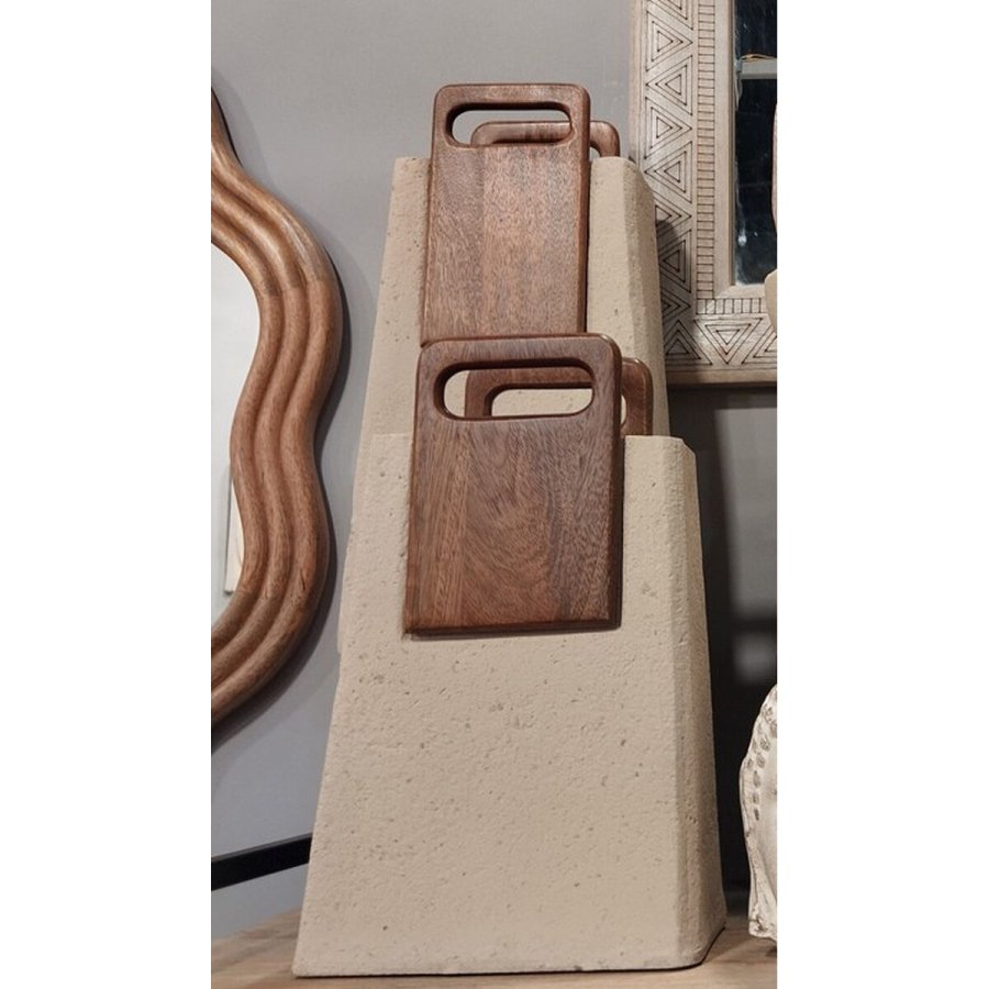 Vase Home ESPRIT Brun Beige Mangotr Papmach #2