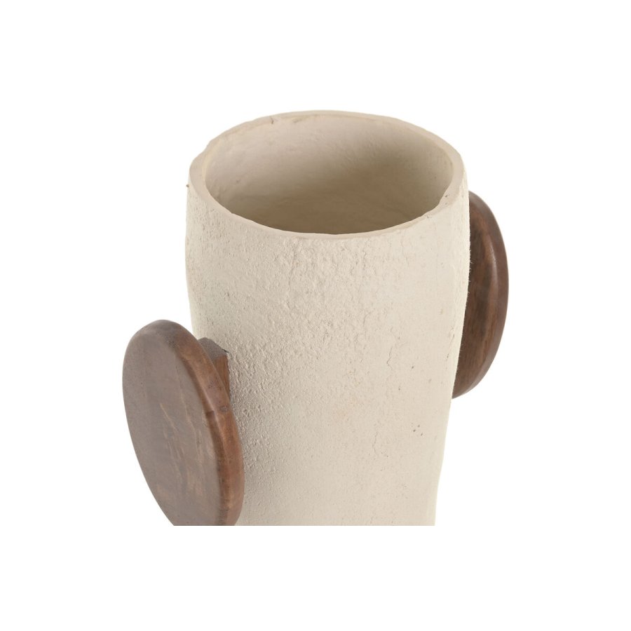 Vase Home ESPRIT Brun Beige Mangotr Papmach #2