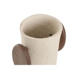 Vase Home ESPRIT Brun Beige Mangotr Papmach #2
