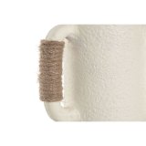 Vase Home ESPRIT Hvid Lys brun Terrakotta #3