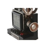 Namizna ura Home ESPRIT Sort Slvfarvet Vintage #2