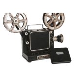 Namizna ura Home ESPRIT Sort Slvfarvet Vintage #4