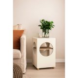 Sofabord Home ESPRIT Hvid 40 x 40 x 60 cm #1