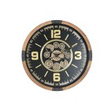 Vgur Home ESPRIT Sort Natur Krystal Fyr Loft 63,5 X 8 X 63,5 CM #1