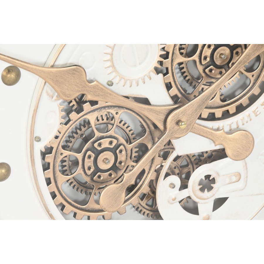 Vgur Home ESPRIT Hvid Gylden Metal Krystal Urban 80 x 8 x 80 cm #3