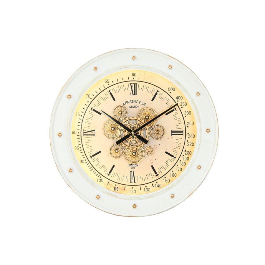 Vgur Home ESPRIT Hvid Metal Loft 60 x 9 x 60 cm #2