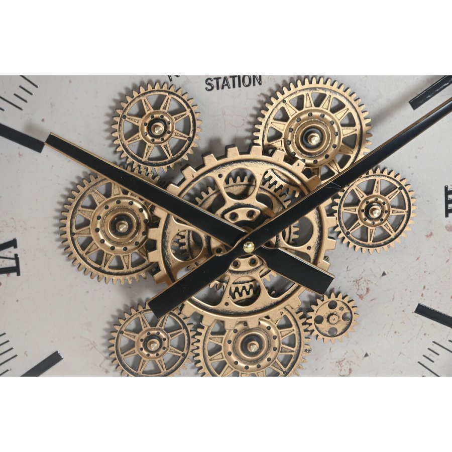 Vgur Home ESPRIT Hvid Metal Loft 60 x 9 x 60 cm #4