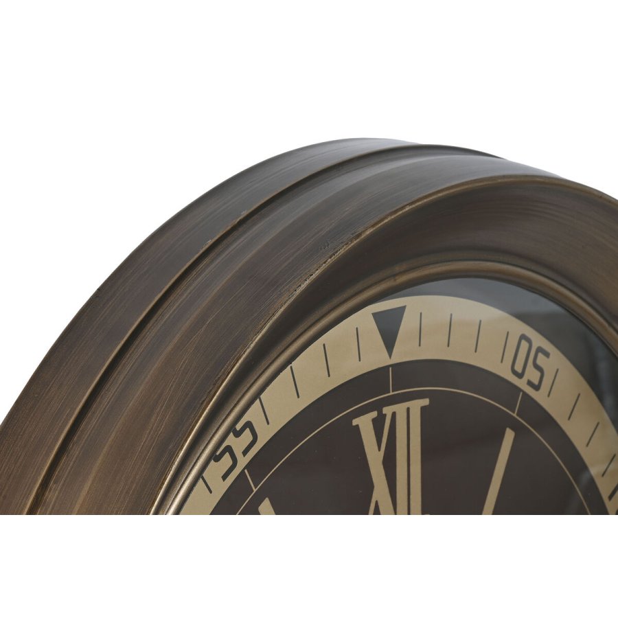 Vgur Home ESPRIT Gylden Rdbrun Krystal Jern Glam 100 x 14 x 100 cm #2