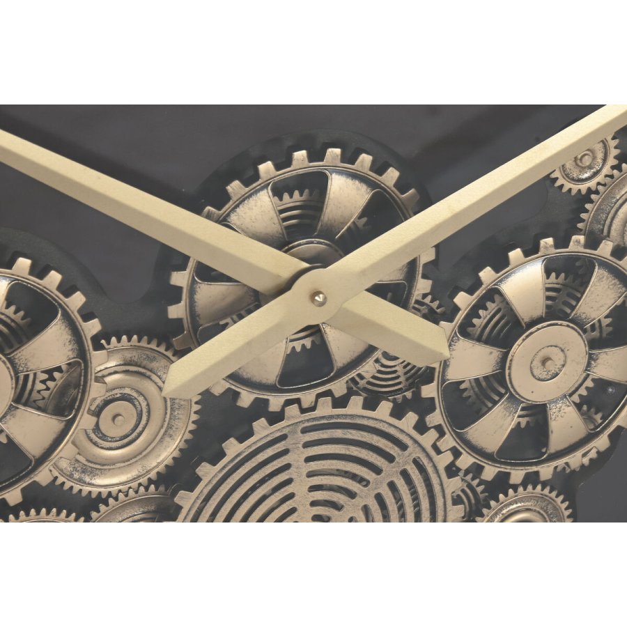 Vgur Home ESPRIT Gylden Rdbrun Krystal Jern Glam 100 x 14 x 100 cm #3