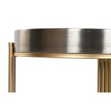 Sofabord Home ESPRIT Gylden Slvfarvet 50 x 50 x 54 cm #3