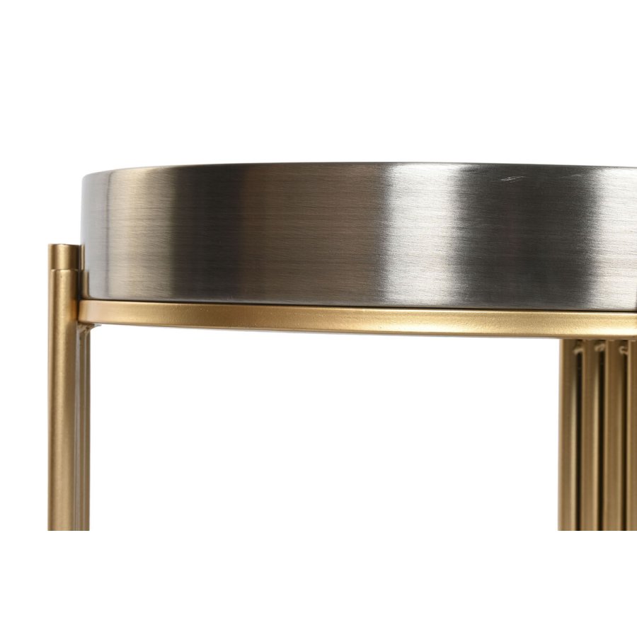 Sofabord Home ESPRIT Gylden Slvfarvet 50 x 50 x 54 cm #3