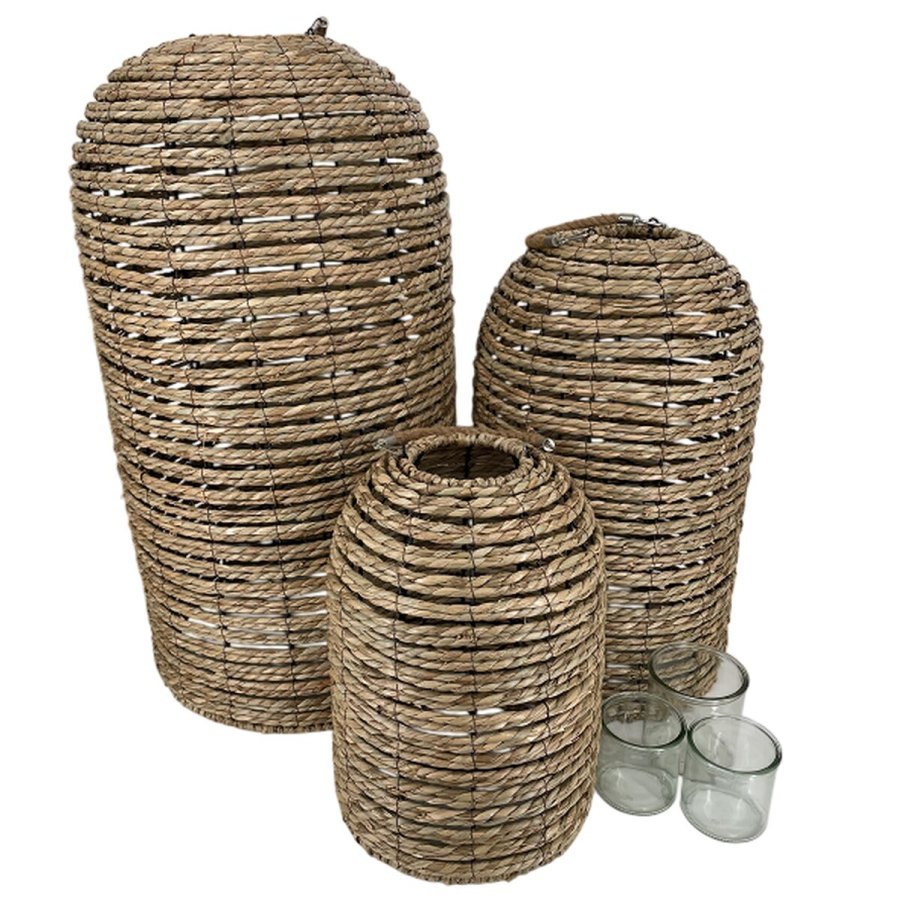 Lyseholder Home ESPRIT flet Krystal 40 x 40 x 83 cm #3