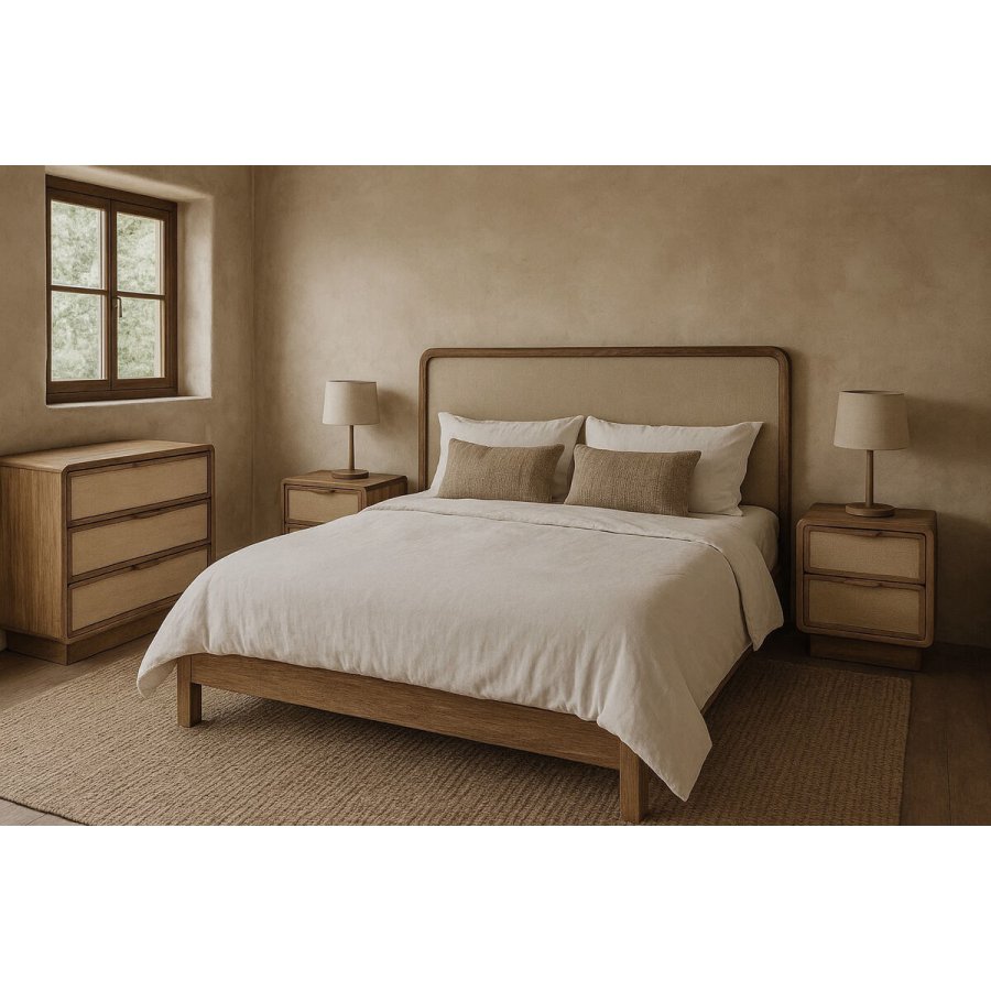 Natbord Home ESPRIT Brun 40 x 30 x 45 cm #2