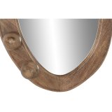 V�gspejl Home ESPRIT Brun Natur Bolde Urban 73,5 X 11 X 48 CM #7