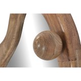 V�gspejl Home ESPRIT Brun Natur Bolde Urban 73,5 X 11 X 48 CM #4