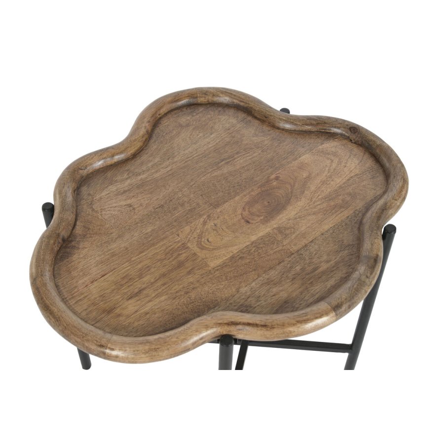 Sofabord Home ESPRIT Brun Sort 60 X 50 X 47 CM #2