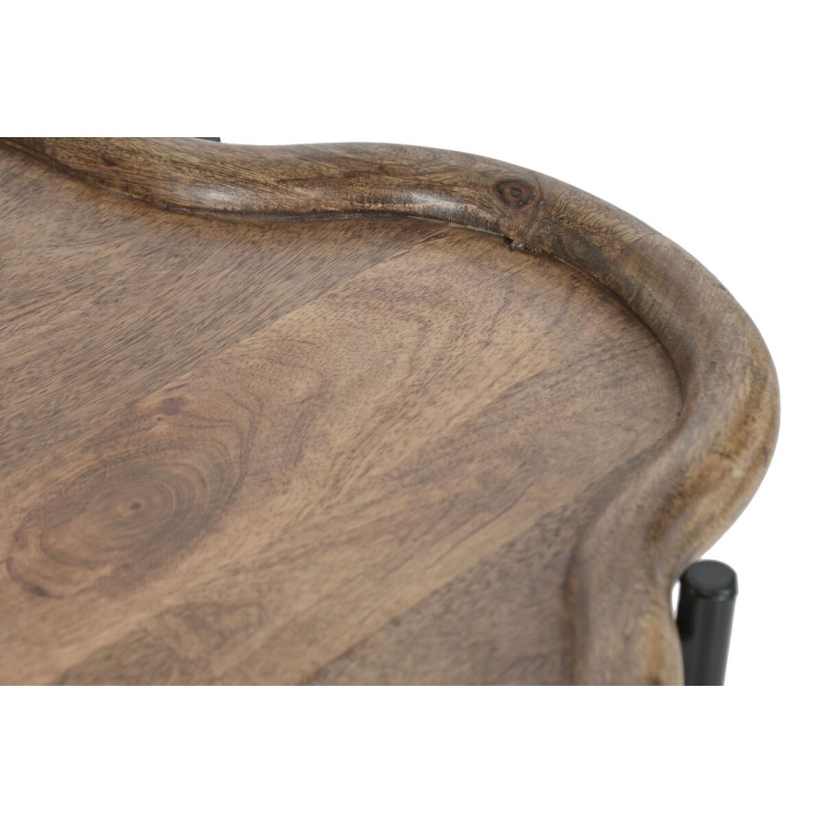 Sofabord Home ESPRIT Brun Sort 60 X 50 X 47 CM #3