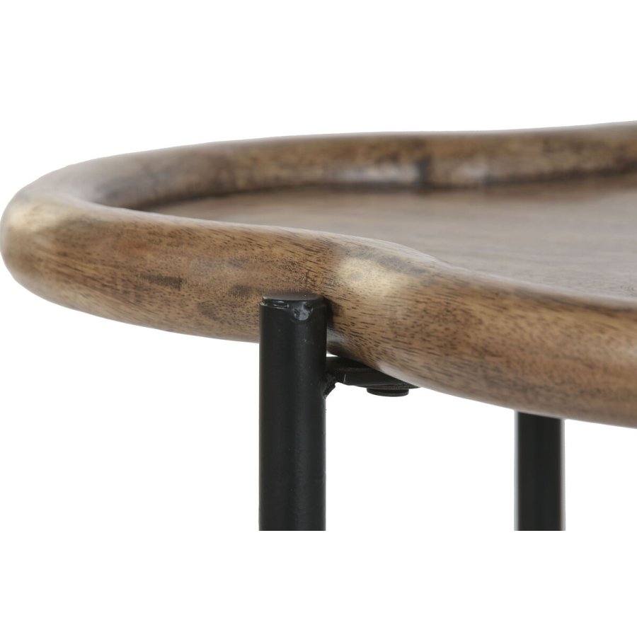 Sofabord Home ESPRIT Brun Sort 60 X 50 X 47 CM #4