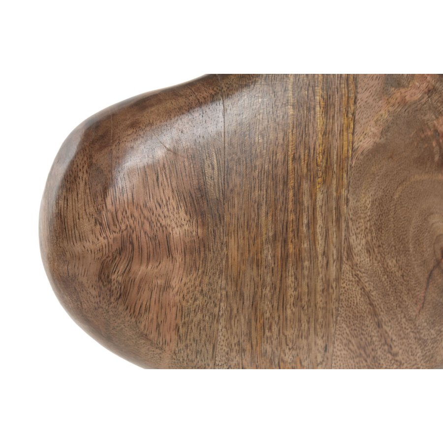 S�t med 2 Vaser Home ESPRIT Brun Mangotr� Abstrakt Natur Urban 29 X 4,5 X 26 CM (2 Dele) #4