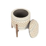 Fodsttte Home ESPRIT Beige Urban 40 x 40 x 52 cm #3