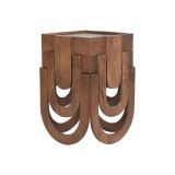 St med 3 borde Home ESPRIT Brun 44 x 44 x 45 cm #3