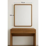 Vgspejl Home ESPRIT Brun Natur Urban 70 x 3 x 100 cm #1