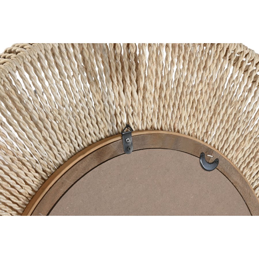 Vgspejl Home ESPRIT Natur Cottage 73 x 7 x 73 cm #4