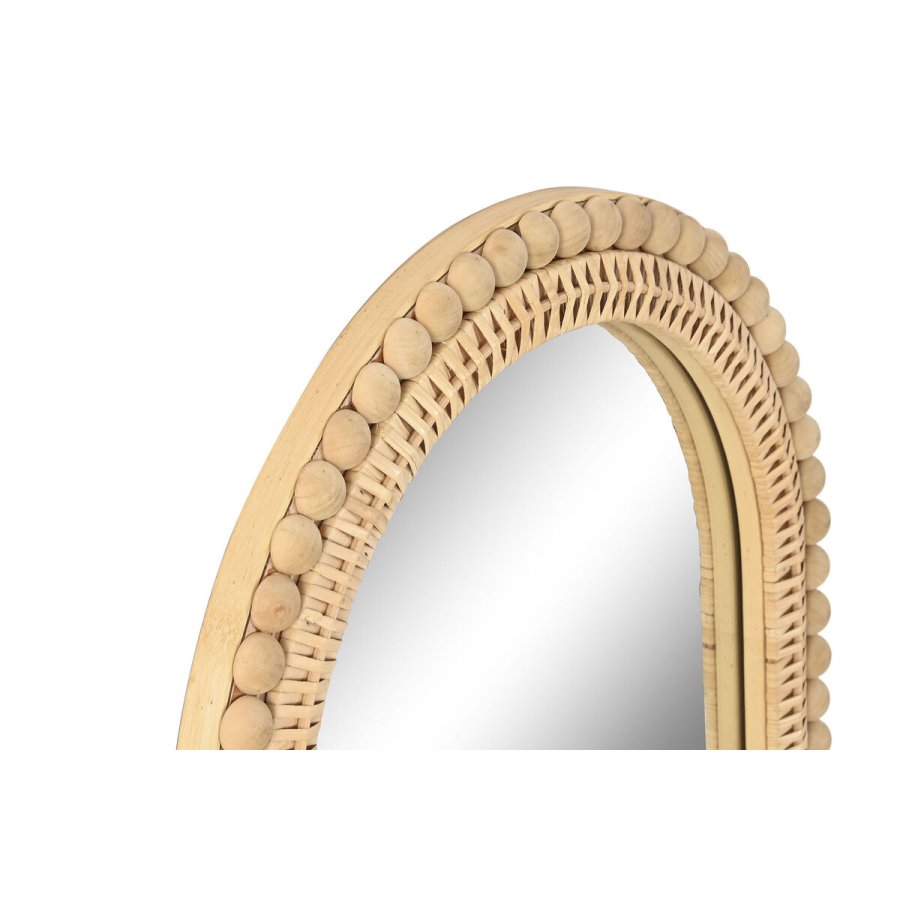 Vgspejl Home ESPRIT Natur Scandi 48 X 3 X 80 CM #2