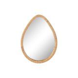 Vgspejl Home ESPRIT Natur Scandi 60 x 4 x 80 cm #1