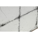 Vgspejl Home ESPRIT Sort Gylden Vintage Vindue 80 x 4 x 80 cm #3