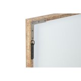 Vgspejl Home ESPRIT Sort Gylden Vintage Vindue 80 x 4 x 80 cm #4