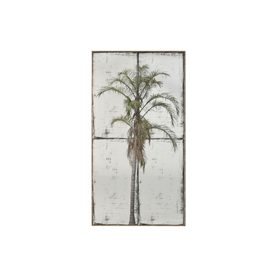 Vgspejl Home ESPRIT Grn Gylden Kolonistil 60 x 4 x 120 cm #1