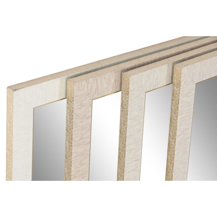 Vgspejl Home ESPRIT Hvid Brun Beige Gr Moderne 68 x 2 x 156 cm (4 enheder) #2