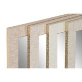 Vgspejl Home ESPRIT Hvid Brun Beige Gr Moderne (4 enheder) #2