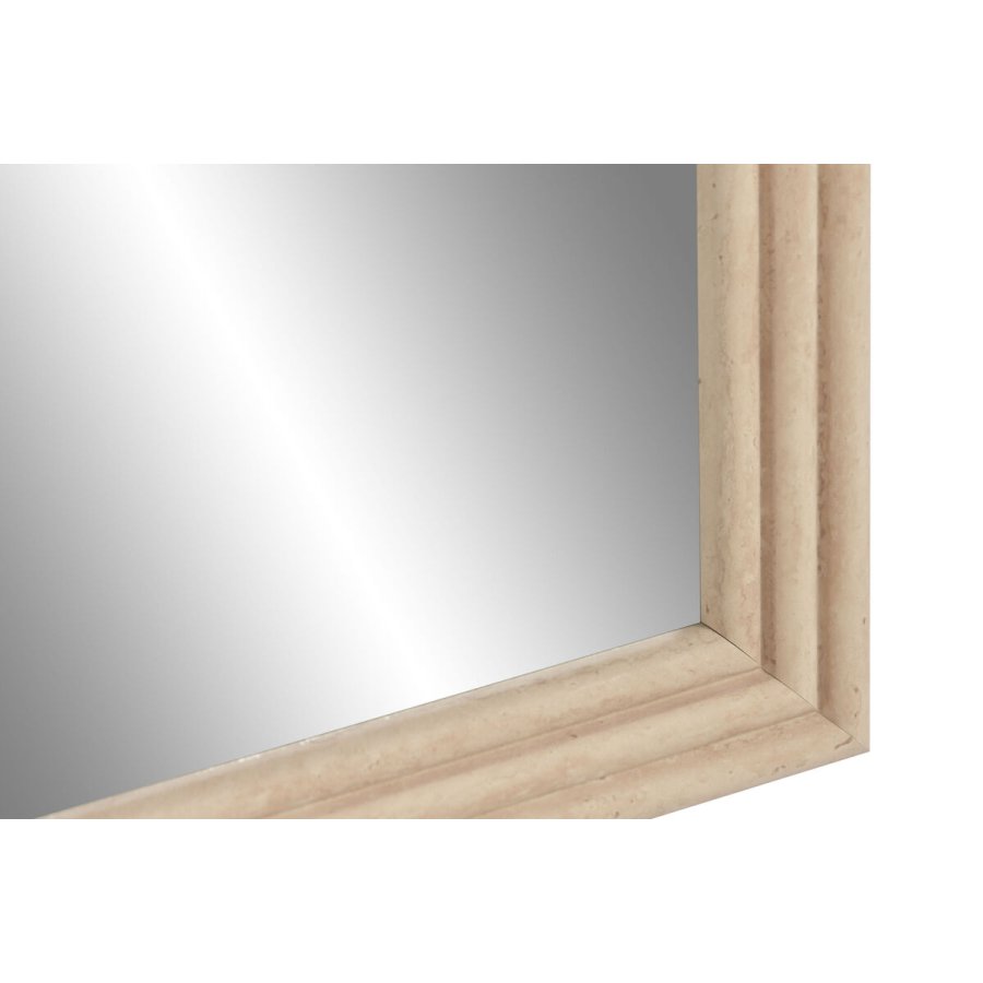 Vgspejl Home ESPRIT Beige Natur Scandi (2 enheder) #3