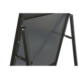 Fritstende spejl Home ESPRIT Sort Krystal Jern #4