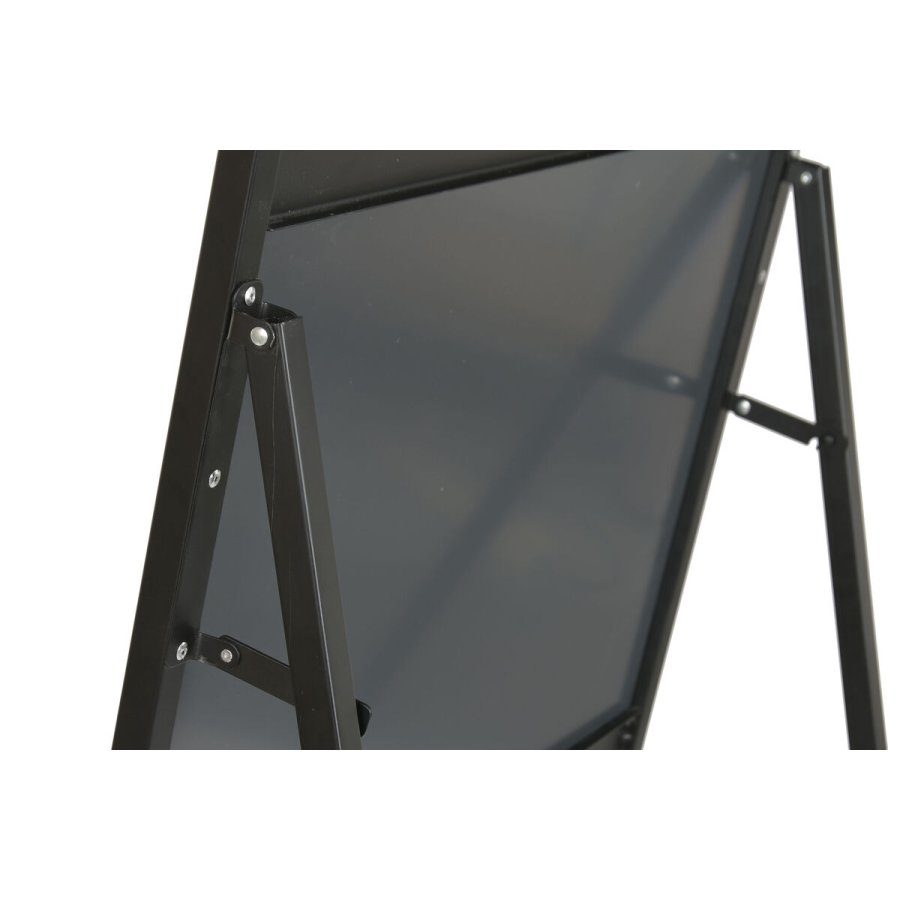 Fritstende spejl Home ESPRIT Sort Krystal Jern #4