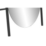 Fritstende spejl Home ESPRIT Sort Krystal Jern #6