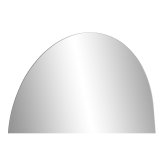 Fritstende spejl Home ESPRIT Sort Krystal Jern #7