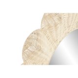 Vgspejl Home ESPRIT Natur Boho 91 x 6 x 91 cm #2