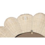 Vgspejl Home ESPRIT Natur Boho 91 x 6 x 91 cm #4