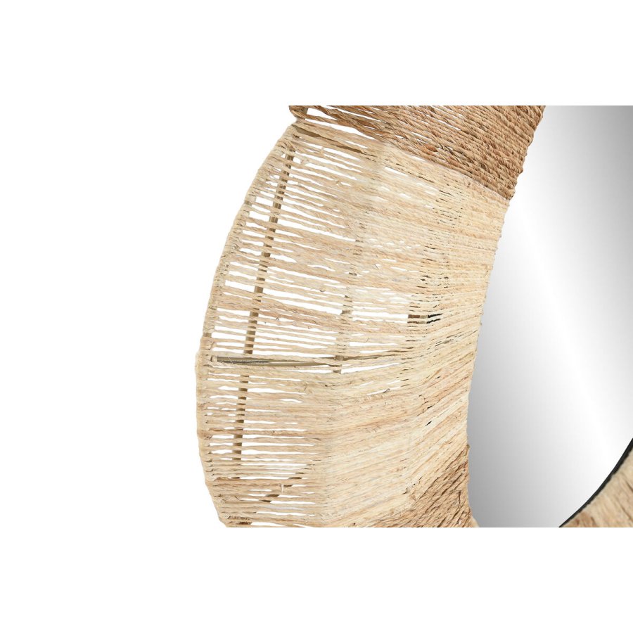 Vgspejl Home ESPRIT Brun Natur Boho 87 X 8 X 87 CM #2